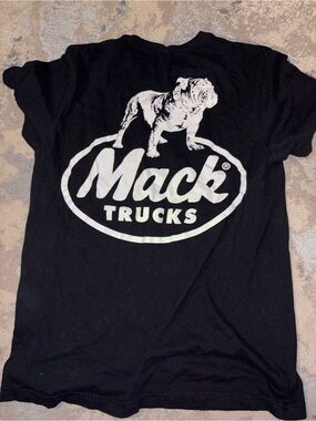 Mack Trucks Women's Black Short Sleeve Tee
